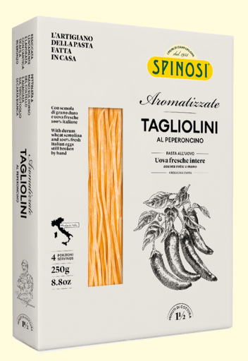 [Ref0289] Tagliolini Eggs and Chillies (Marche) 250g